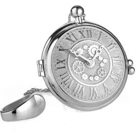 Ситечко для чая из серебра "Карманные часы"